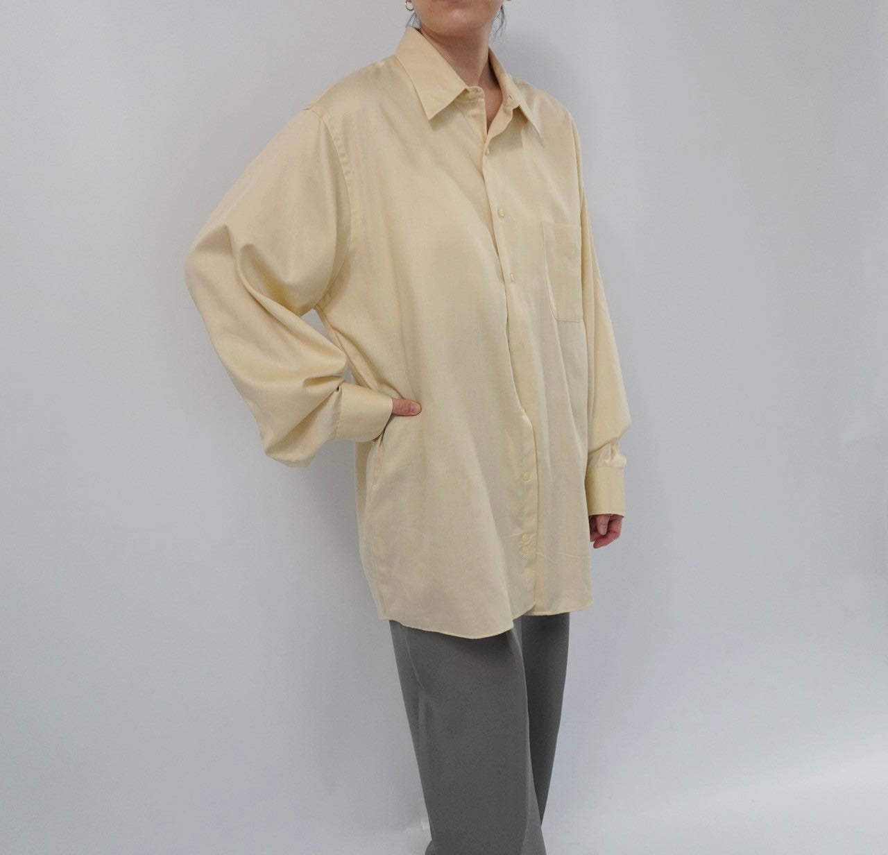 90s Cream Shirt