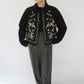 90s Embroidery Wool Jacket