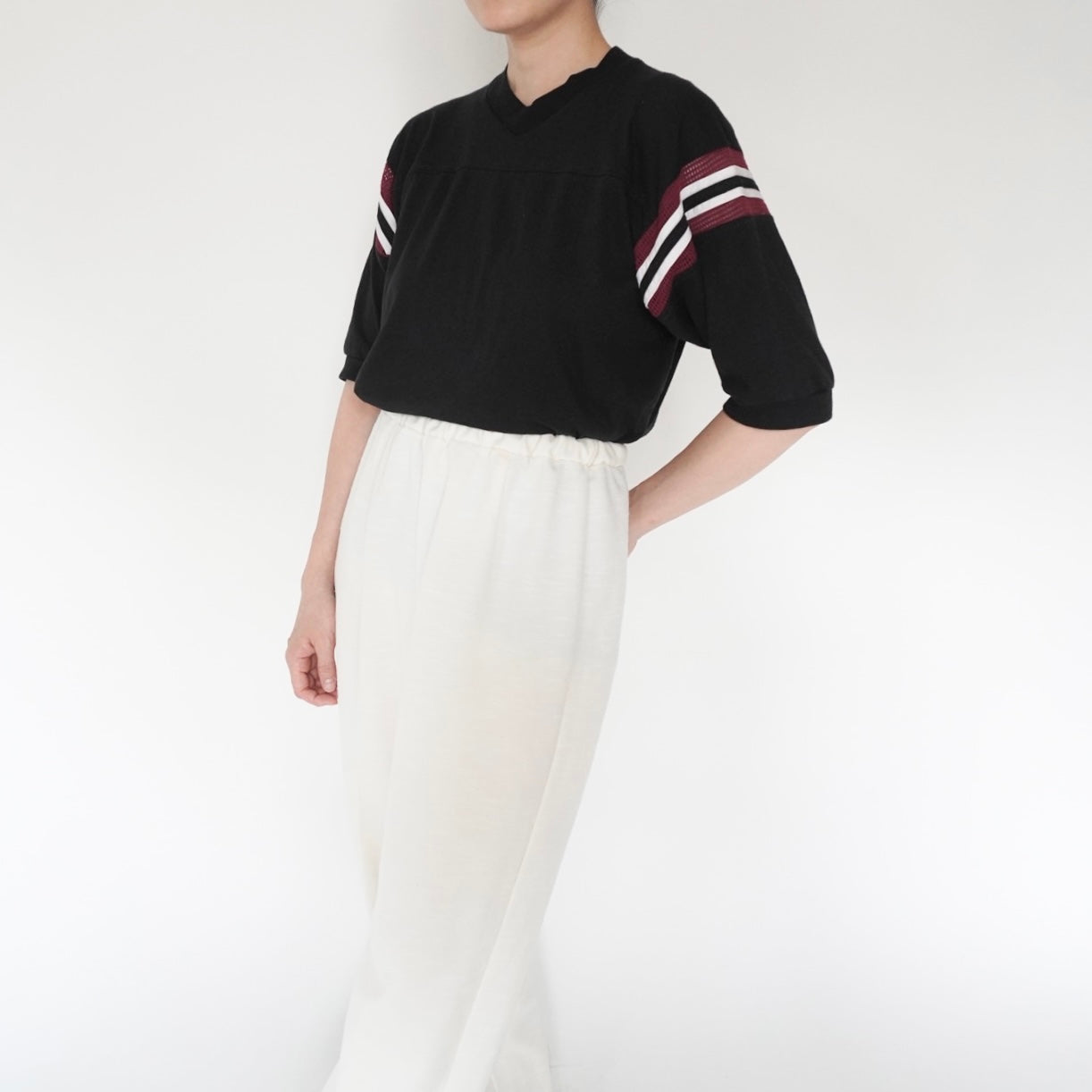 80s Mesh Design T-shirt