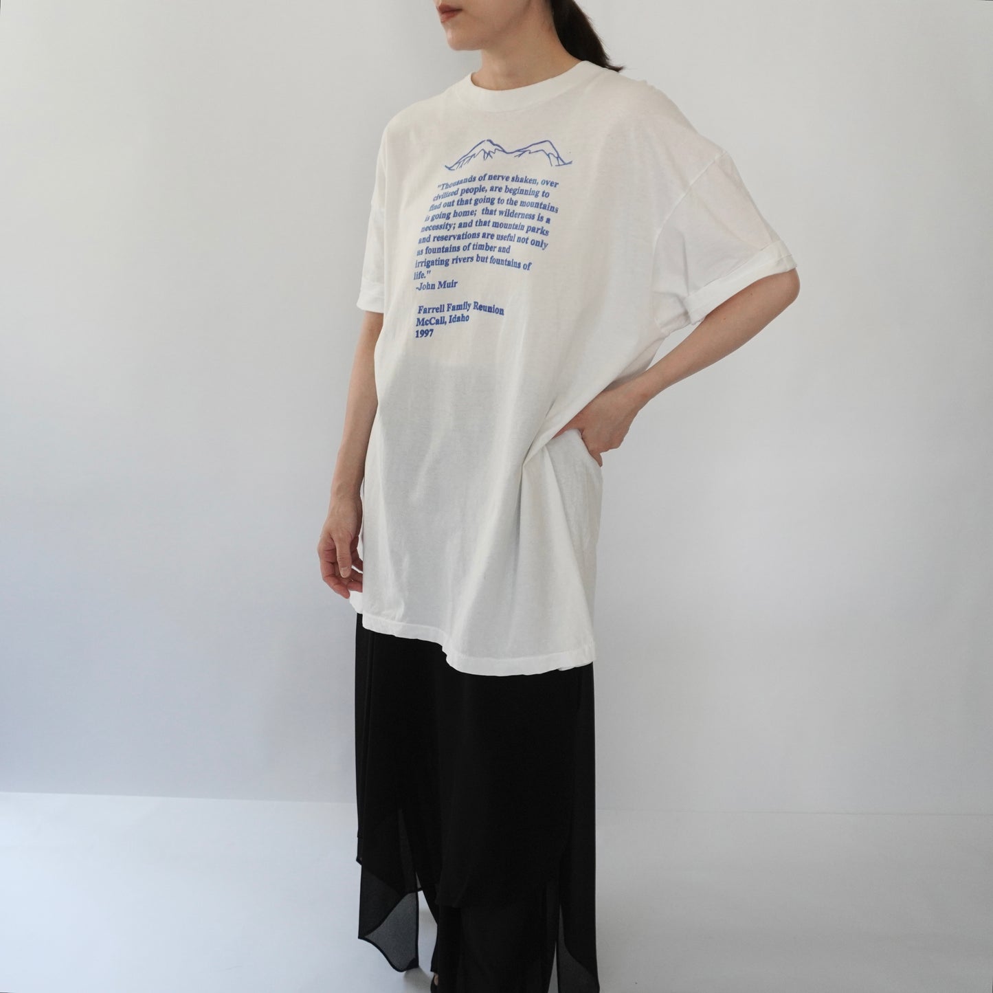 90s Printed T-shirt Made in USA