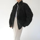 80s Silk Pleat Design Jacket
