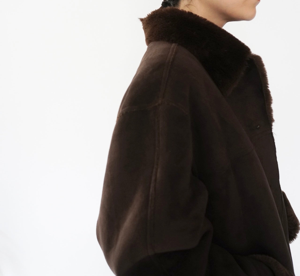 90s Faux Shearling Jacket