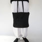 40s Woven Black Bag