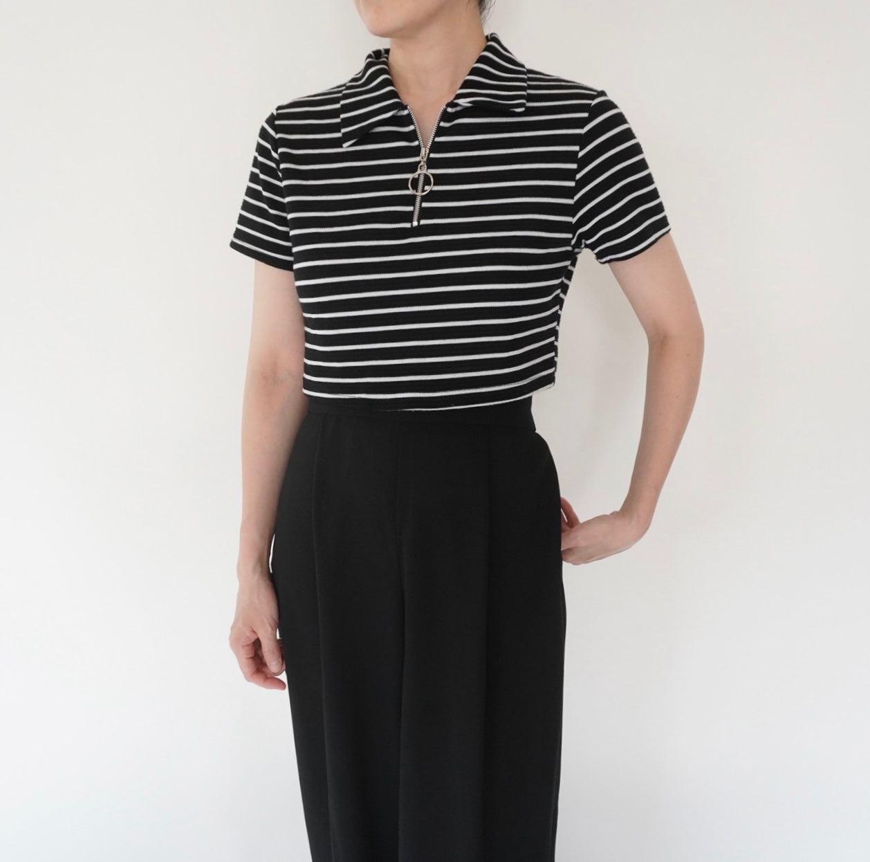 90s Cropped Top Made in USA