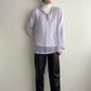 90s Purple Sheer Top