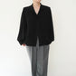 90s Pleated Design Blouse