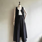 90s EURO Black Sleeveless Dress