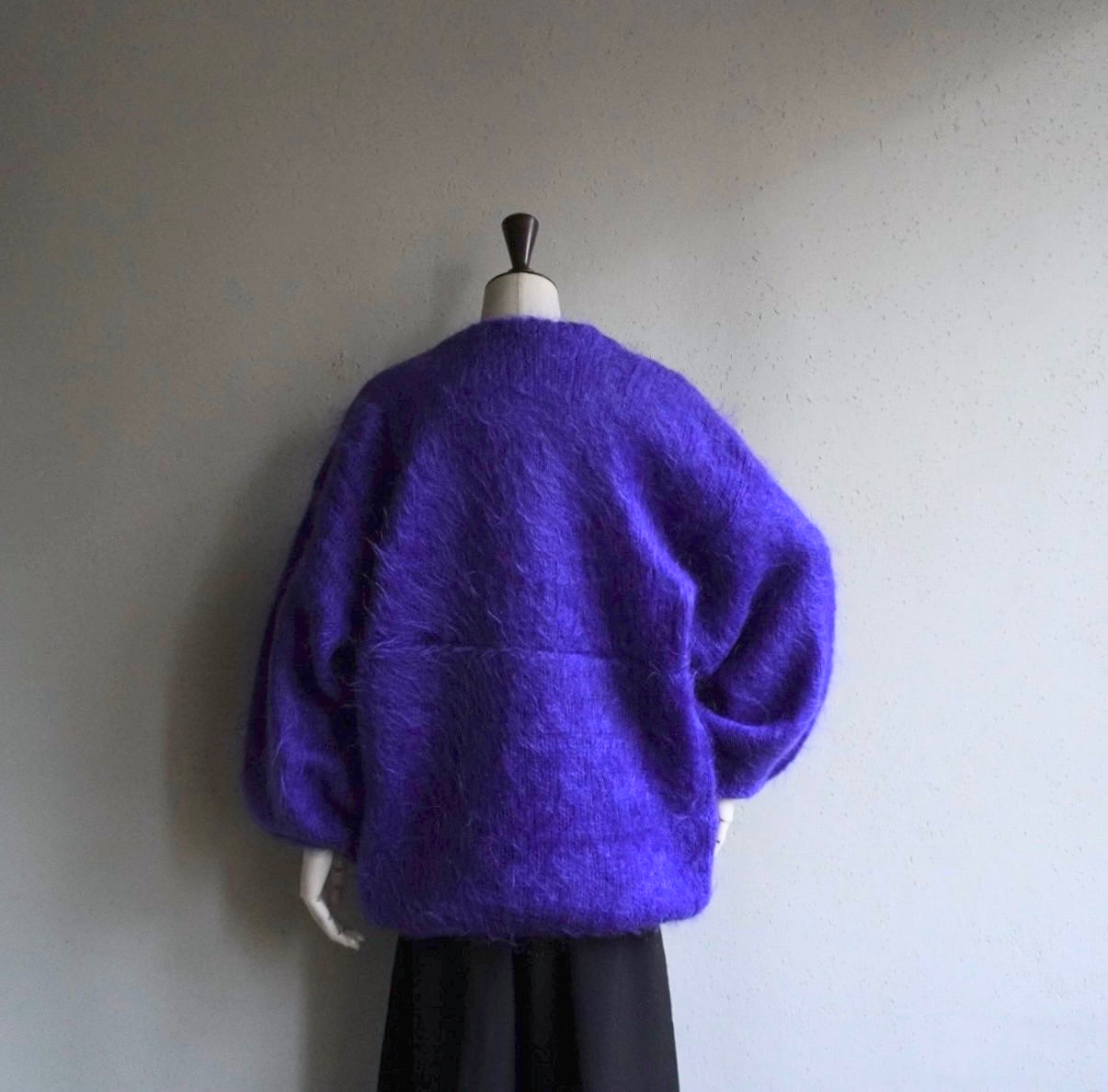 80s Blue Mohair Knit