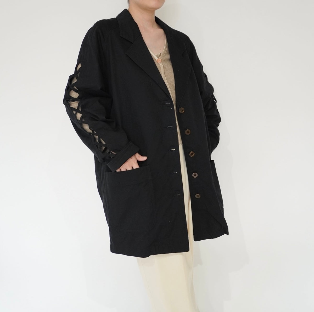 90s Design Cotton Light Jacket
