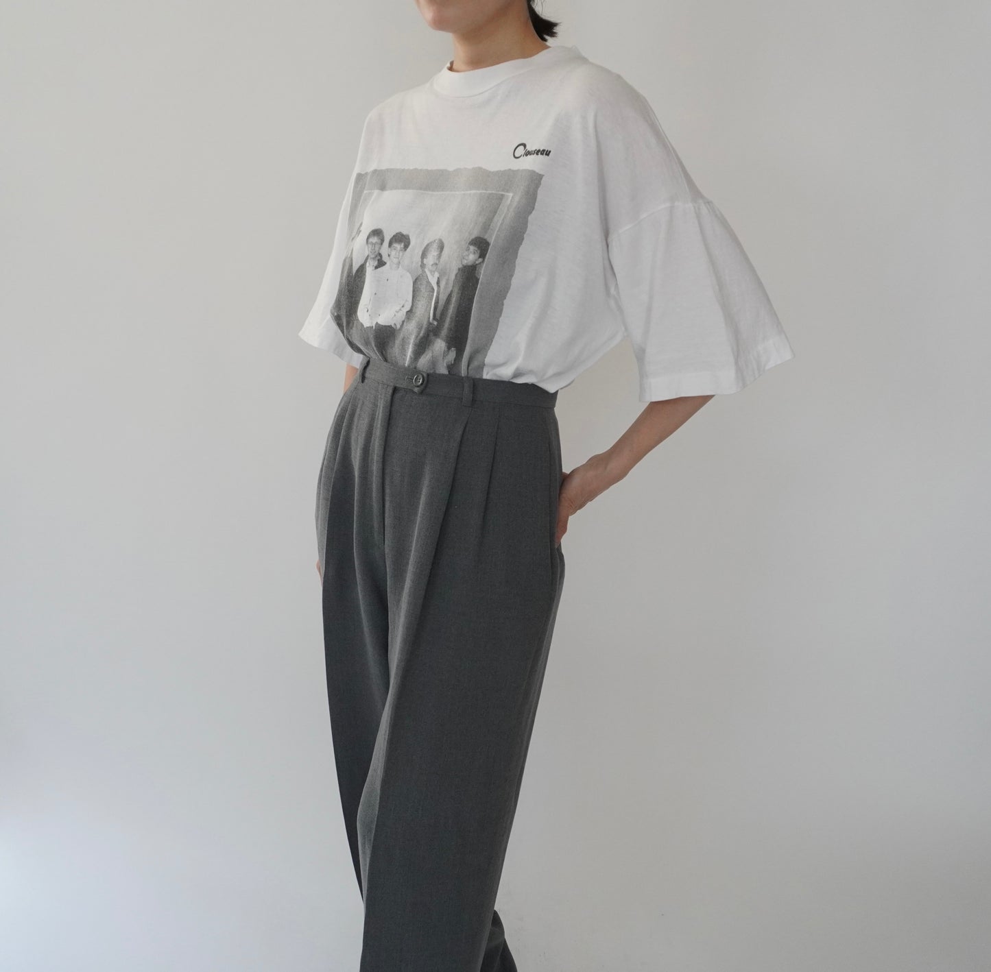 90s EURO Photo Printed T-shirt