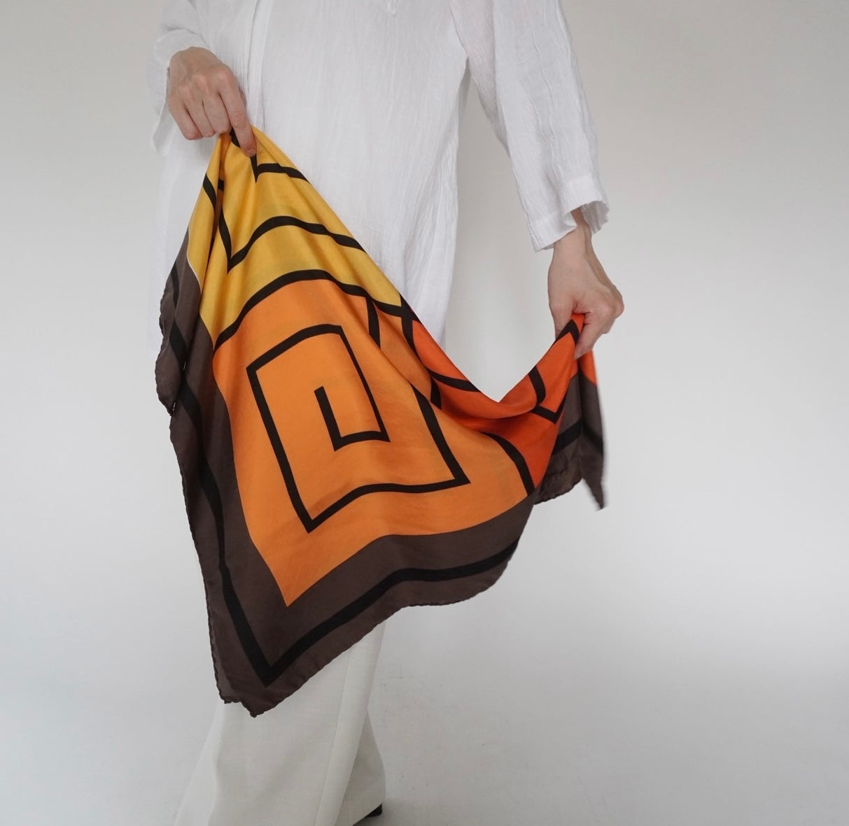 80s Pattern Scarf