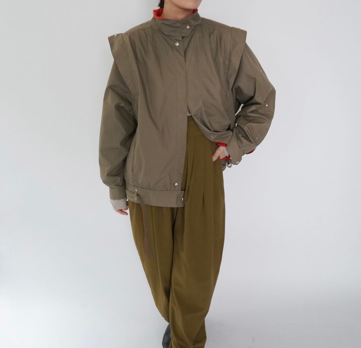 80s EURO Khaki Jacket