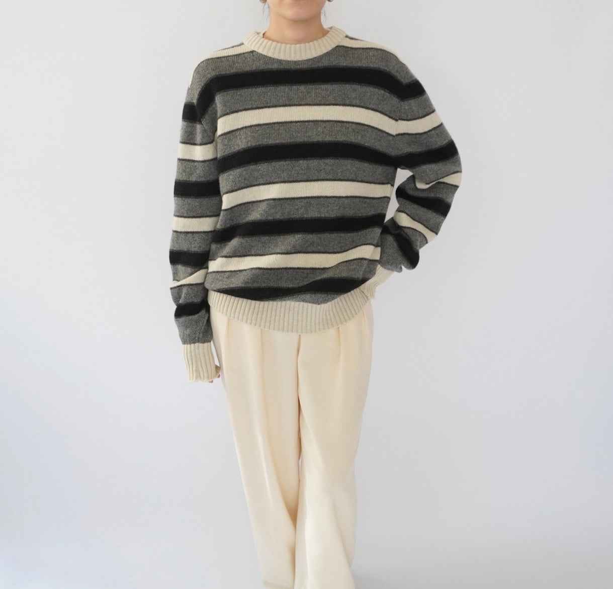 90s Striped Knit Made in USA