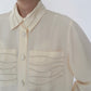 90s Design Sheer Shirt