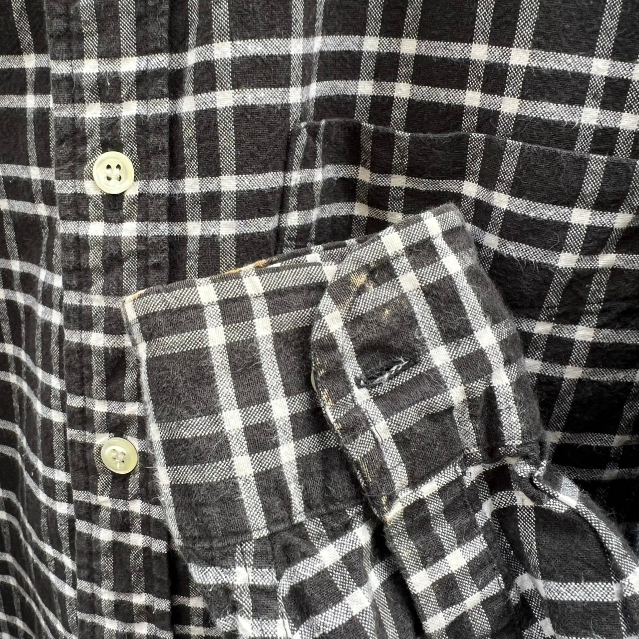 90s "GAP" Plaid Shirt