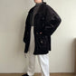 90s Black Velour Reversible Jacket