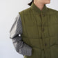 90s Quilted Reversible Vest