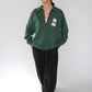 70s "Sears"  Half-Zip Sweater Made in USA Dead Stock