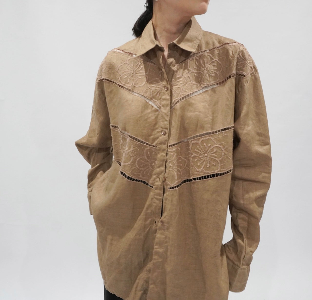 80s Embroidery Design Shirt