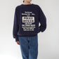 90s Printed Sweater Made in USA