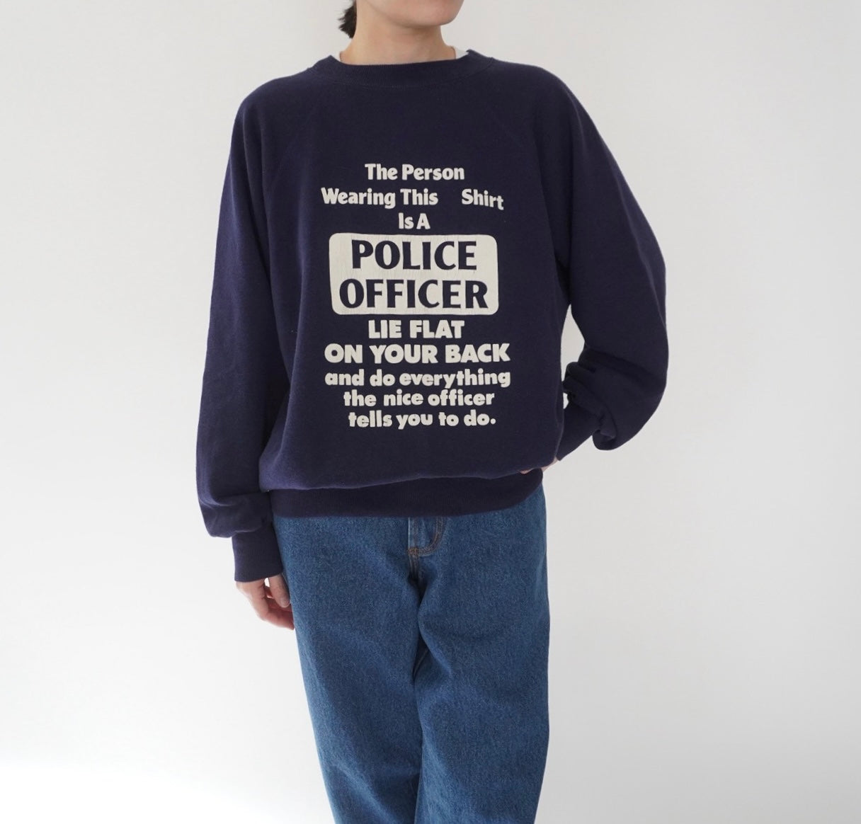 90s Printed Sweater Made in USA