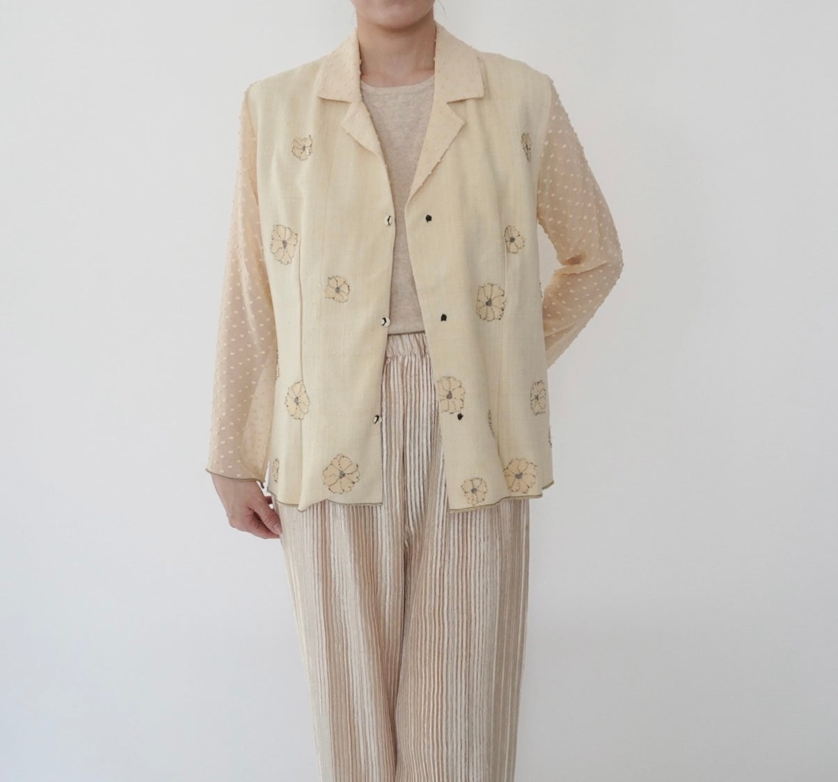 90s "Deborah Cross" Design Light Jacket