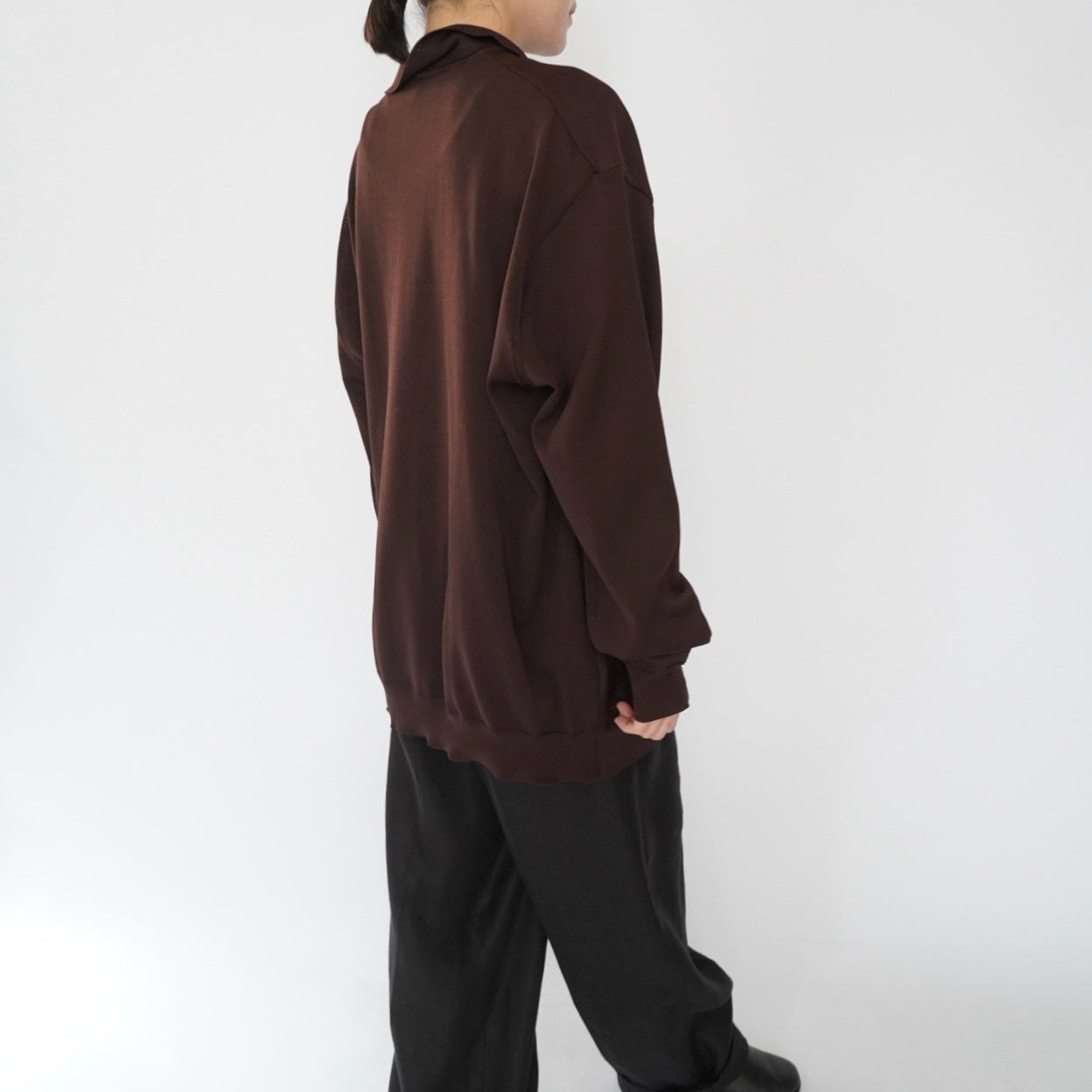 70s Brown Design Top
