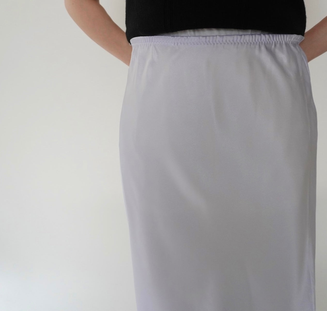 90s Light Purple Skirt