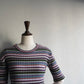 70s Multi Striped Top