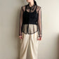 90s  Sheer Mesh Shirt