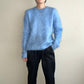 80s Light Blue Knit