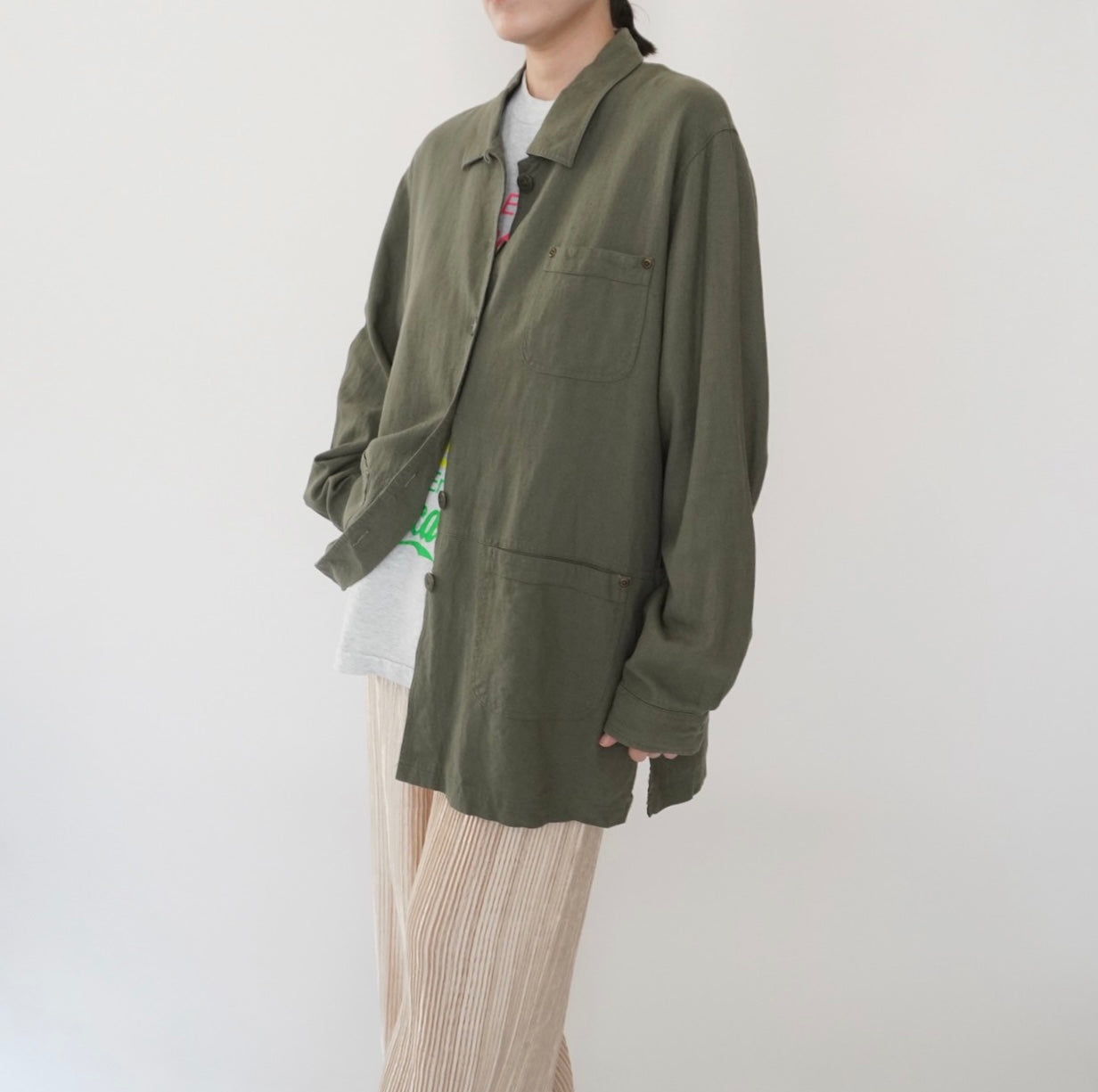 90s Khaki Light Jacket