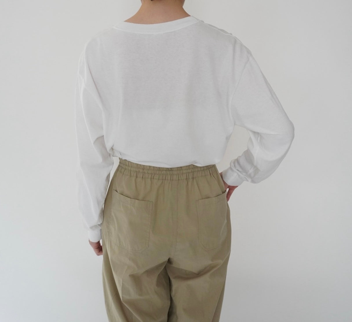 90s Printed Long T-shirt Made in USA