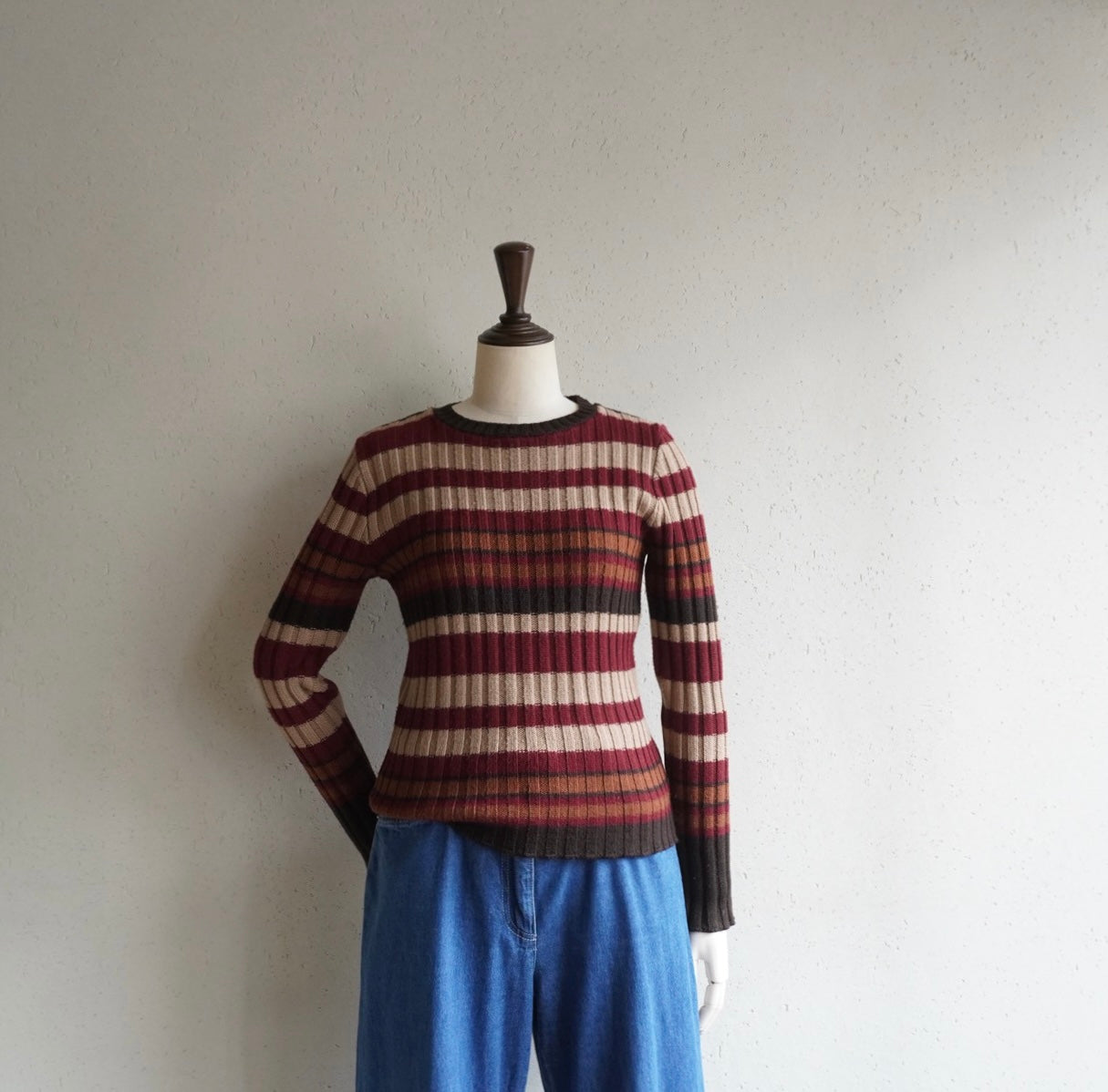 90s Striped Top Made in Italy