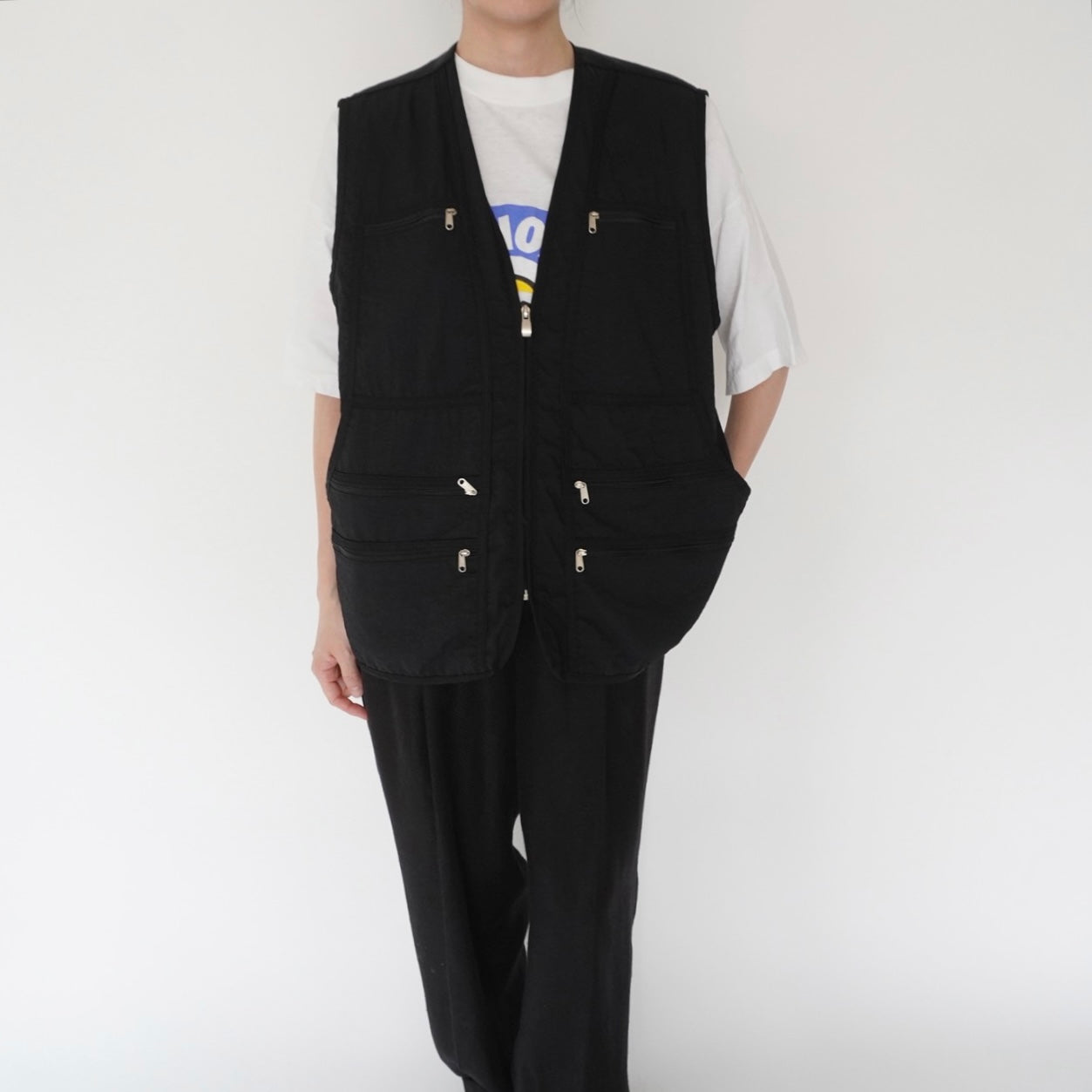 90s Design Zip Vest