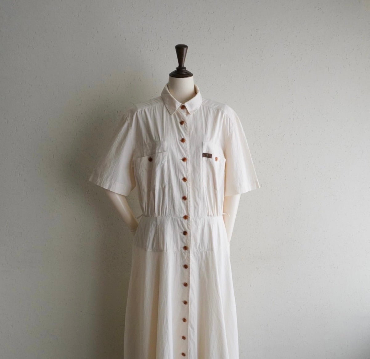 90s Maxi Shirt Dress