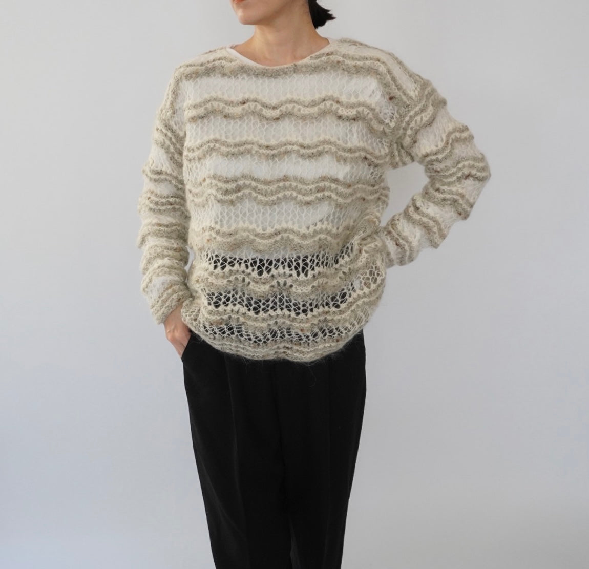 90s Design Mohair Knit