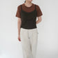 90s Camisole Ribbed Top Made in Italy