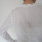 90s Lace Design Blouse