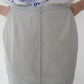 90s Zip Design Maxi Skirt