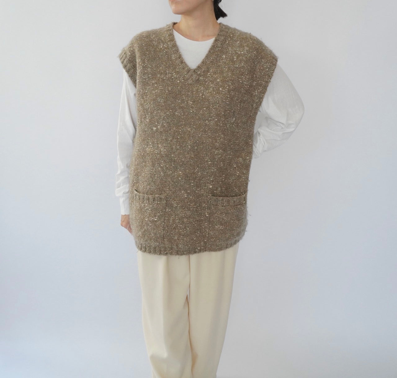80s Mohair Knit Vest