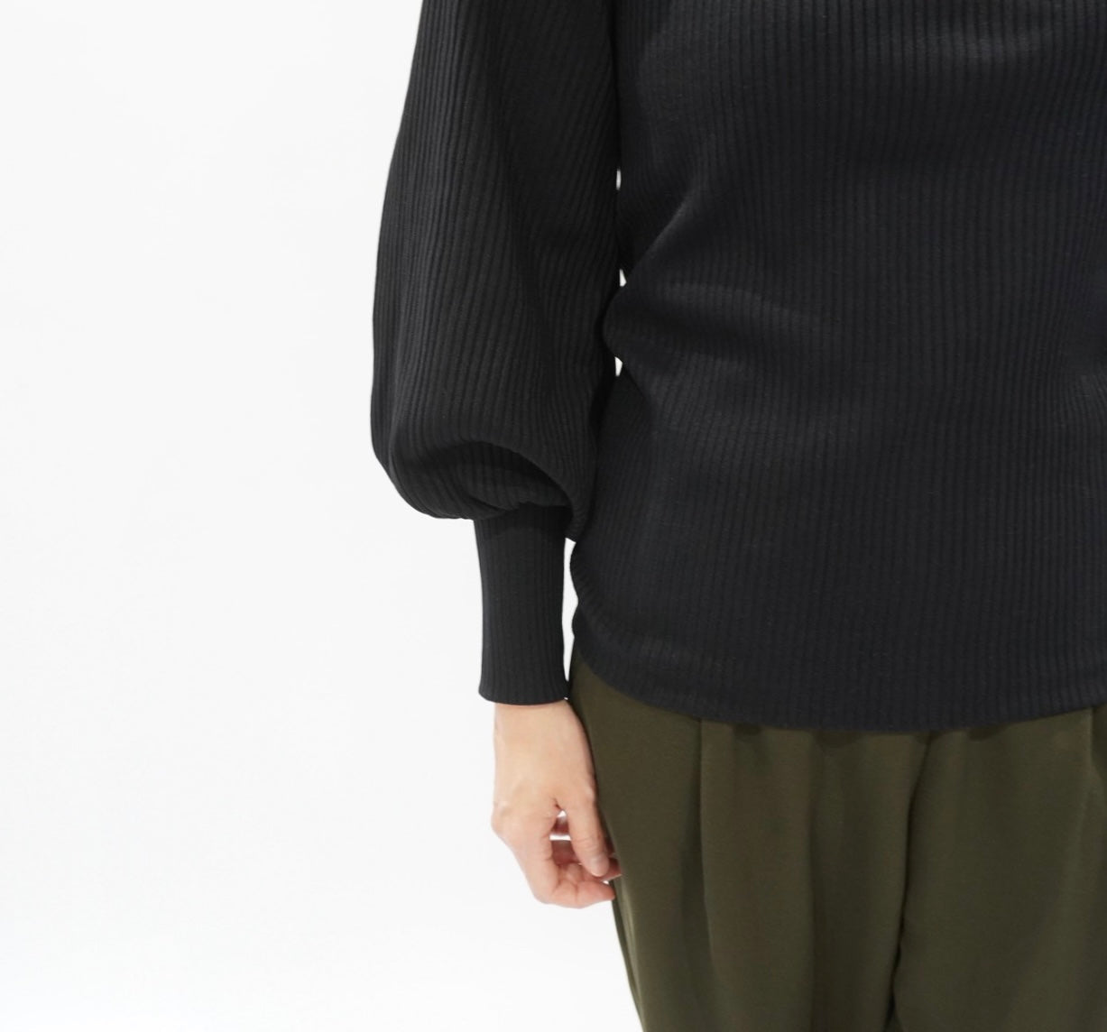 70s Balloon Sleeves Top