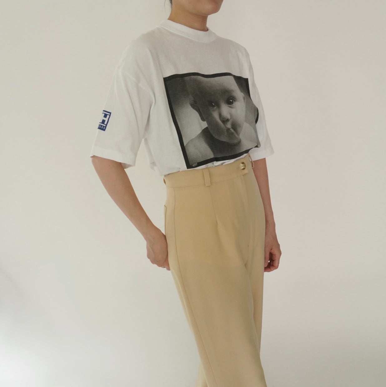 90s EURO Photo Printed T-shirt