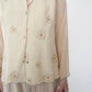 90s "Deborah Cross" Design Light Jacket