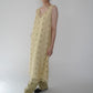 90s Embroidery Sheer Dress