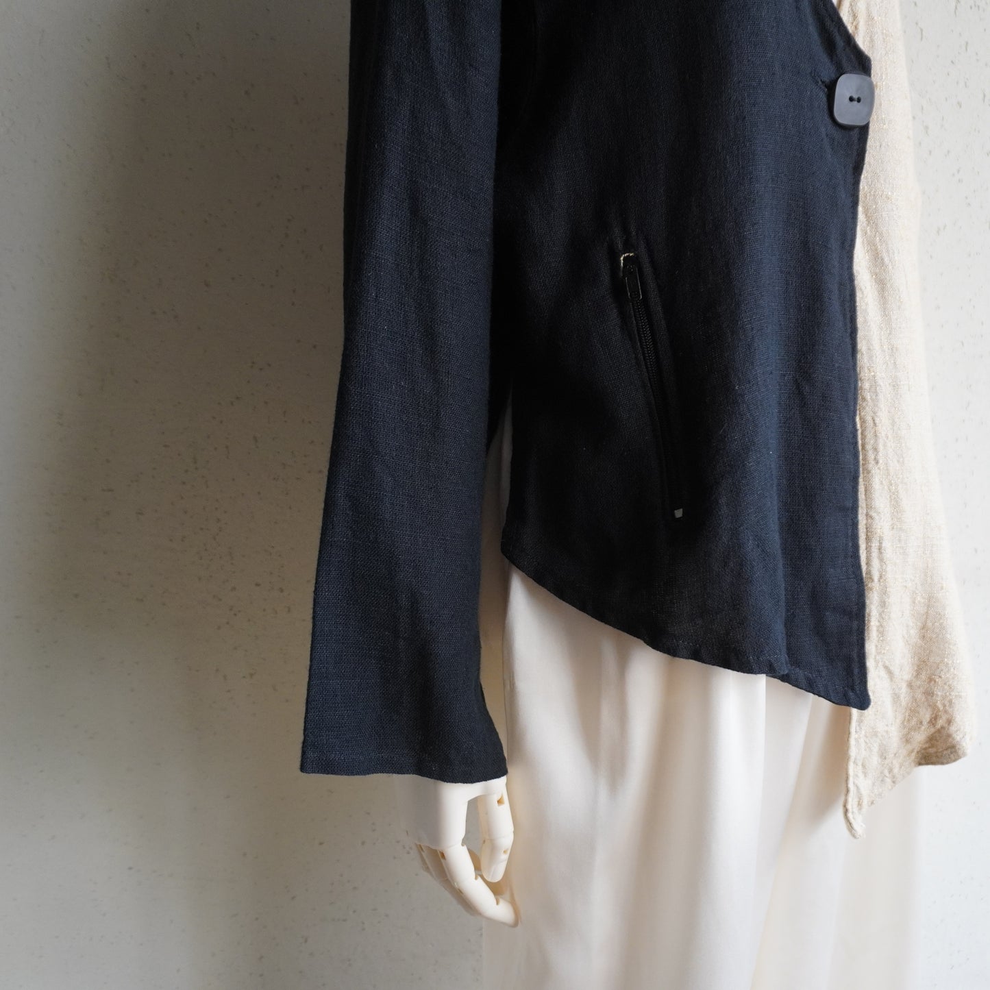 90s EURO Asymmetry Design Jacket