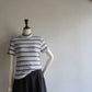 90s Striped Top Made in USA