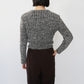 90s Zipped Knit Top