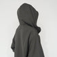 C.Gray Hooded Jacket