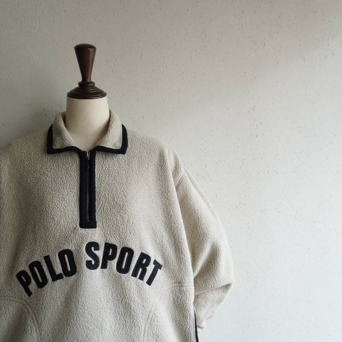 90s "POLO SPORT" Half Zip Fleece Made in Canada